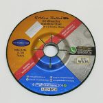 Golden Bullet Flexible Grinding Wheel 4" X 36g GC Green