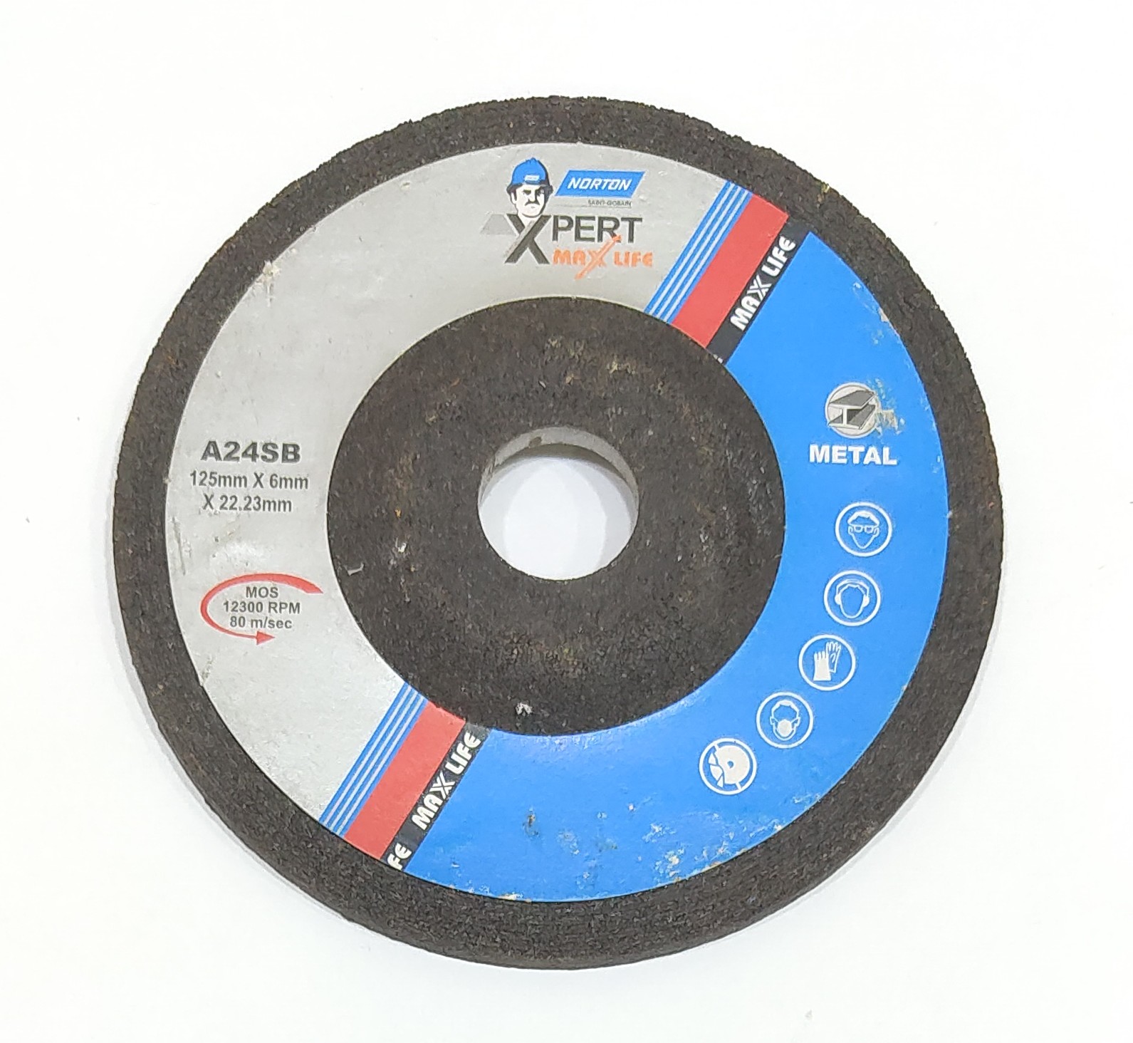 IMG_20240506_232008621 GN Champ Grinding Wheel 5" X 6mm DC65 - Image 1