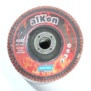 Gn Alkon Flap Disc 4" X 80 Grit