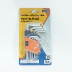 Golden Bullet Allen Key Set Short MM