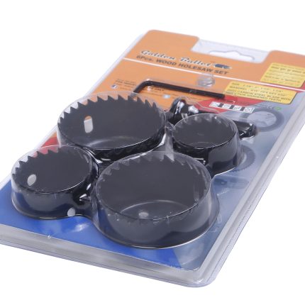 Golden Bullet Holesaw Set 6pcs Carbon Steel