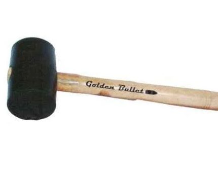 Golden Bullet Rubber Mallet 3"