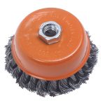 Golden Bullet Cup Wire Brush 4" X M14 Twisted