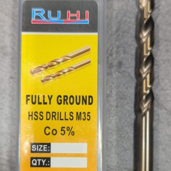 Ruhi HSS M35 Jobber Drill 9mm