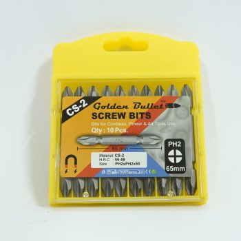 Golden Bullet Screw Bit Grey CS2 PH2 X PH2 X 65