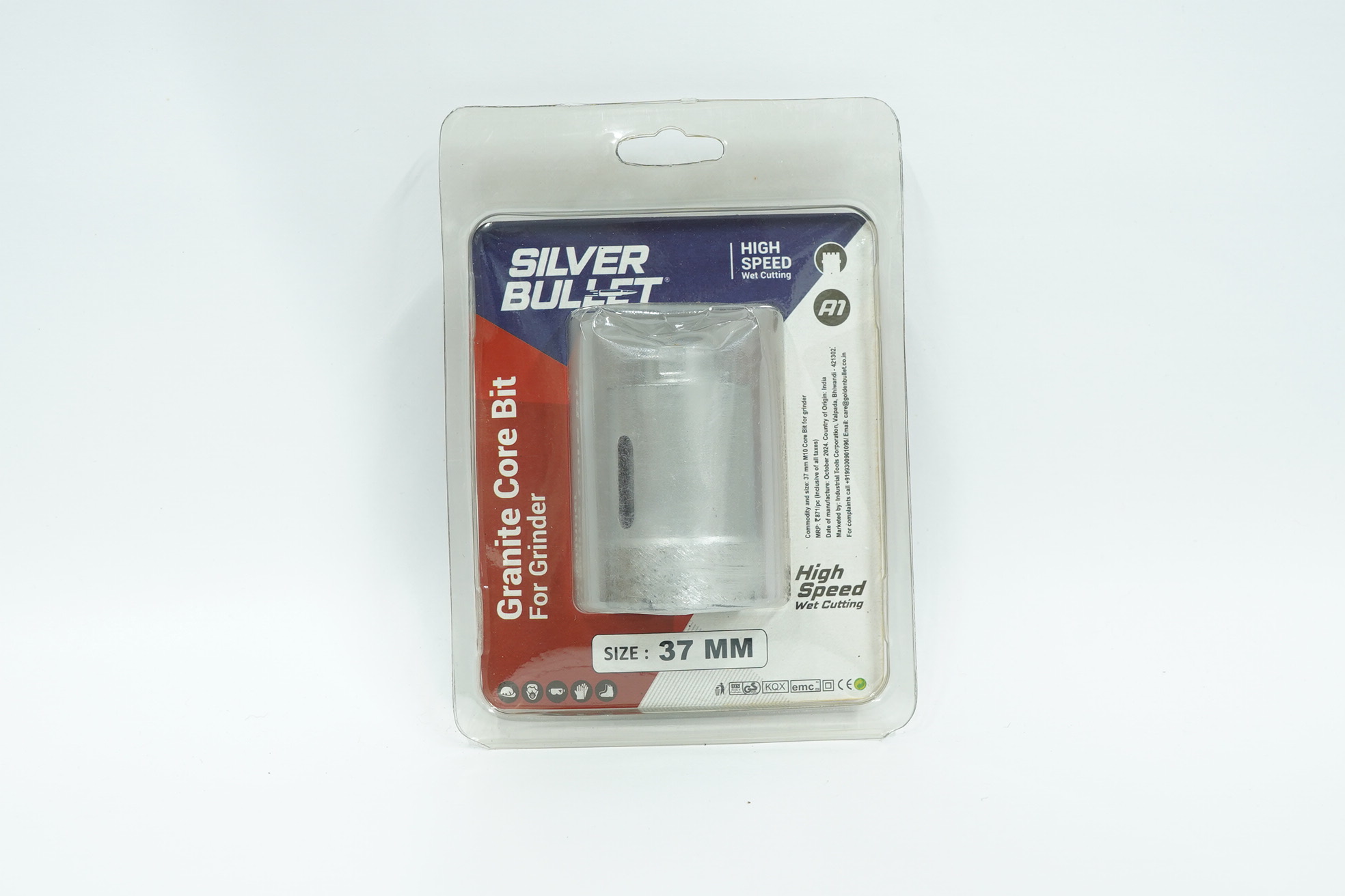 core bit 37mm Silver Bullet Granite Core Bit For AG M/c 37 X 65 - Image 1