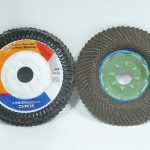 Golden Bullet Flap Disc Metal Cap 4" X 120 Grit