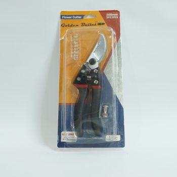 Golden Bullet Secatuer Flower Cutter Black Handle 200mm