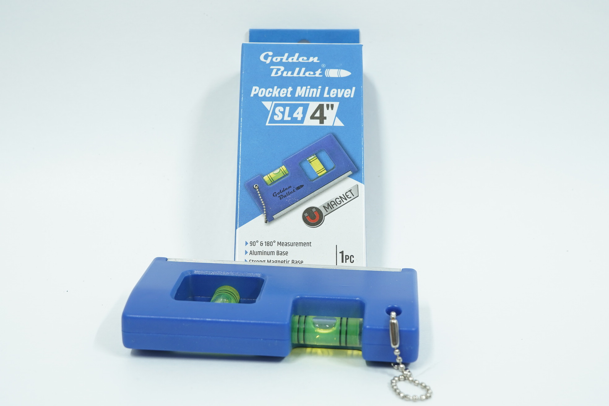 mini level 4'' Golden Bullet Spirit Level Mini 4" - Image 1