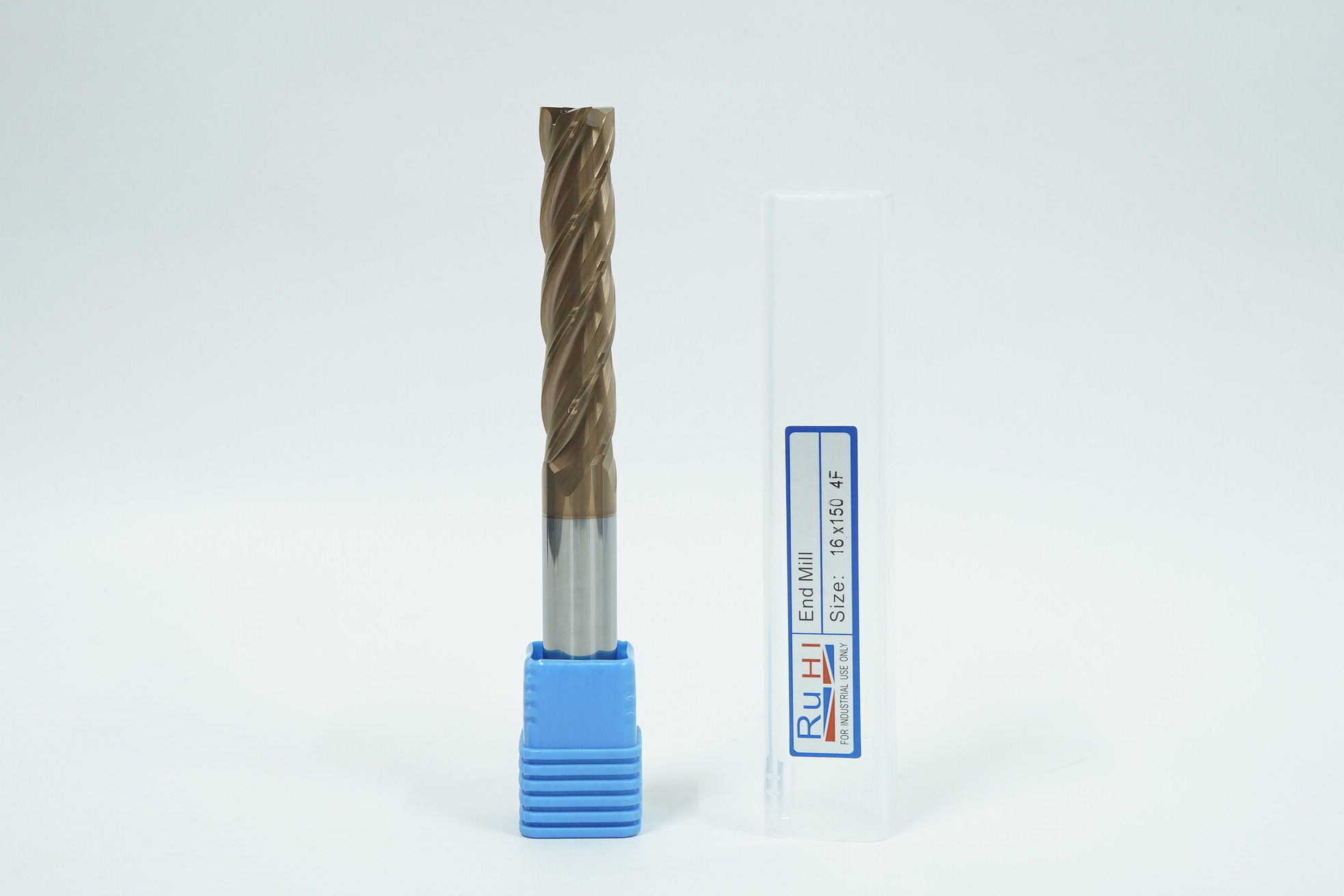 solid carbide flat endmill 16x150 Ruhi Solid Carbide Flat End Mill 16x150mm - Image 1