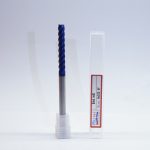 Ruhi Solid Carbide Flat End Mill 55 HRC Blue 6x100m