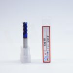 Ruhi Solid Carbide Flat End Mill 55 HRC Blue 6x50mm