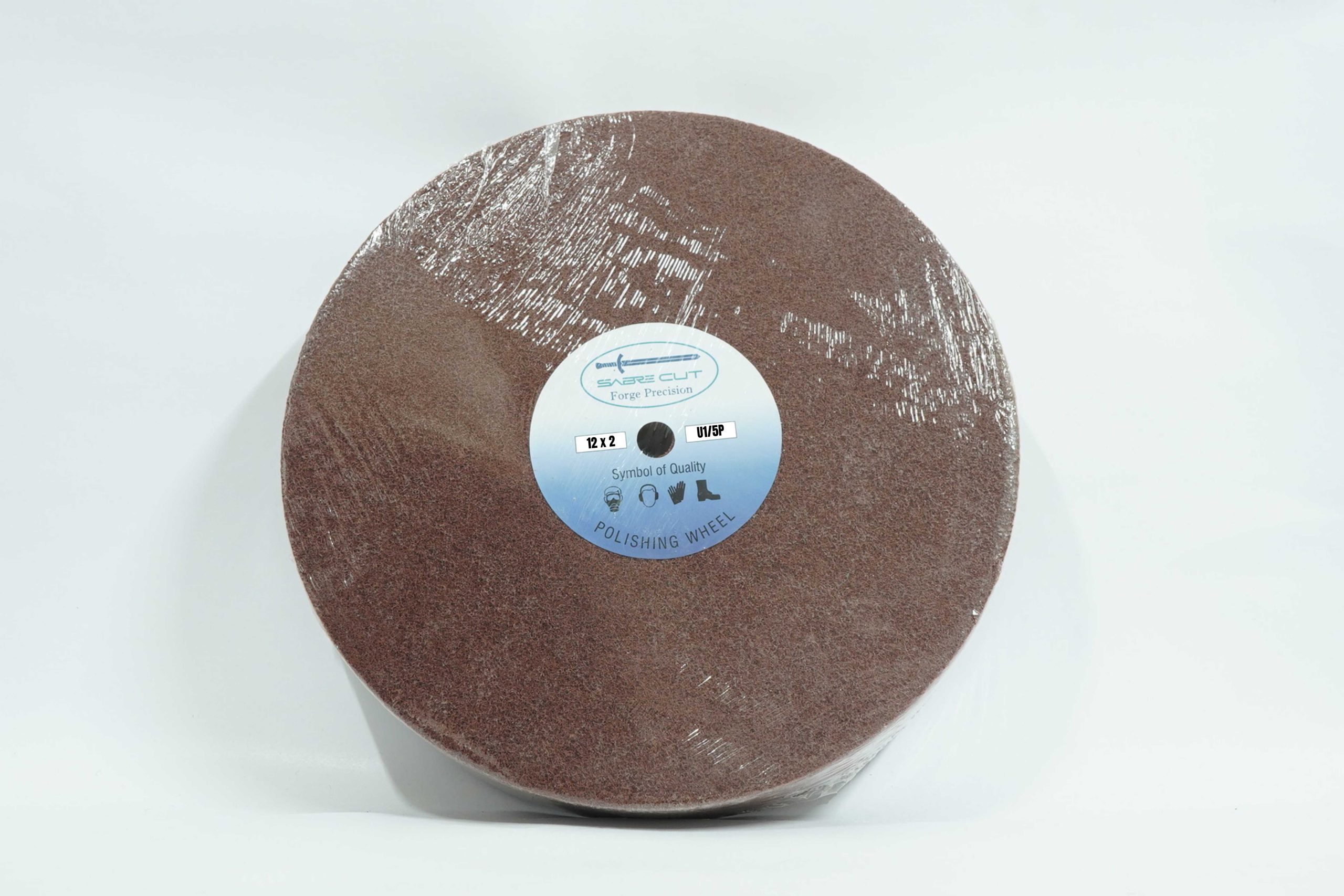 polishing wheel 12x2 u1 Sabre Cut Non-Woven Polishing Wheel 12" X 2" U1/5P - Image 1