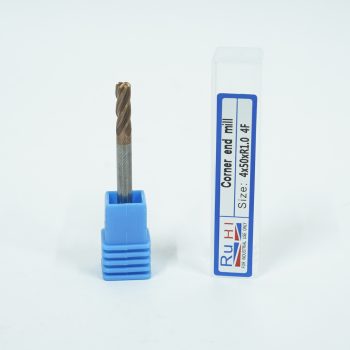 Ruhi Corner Radius End Mill M4 x 50 R1.0